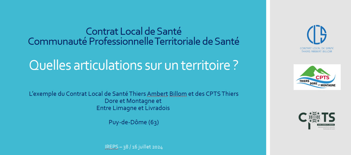 [ Présentation de la collaboration CLS/CPTS aux CLS de l'Isère -17/07/2024 -]