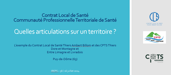 [ Présentation de la collaboration CLS/CPTS aux CLS de l'Isère -17/07/2024 -]