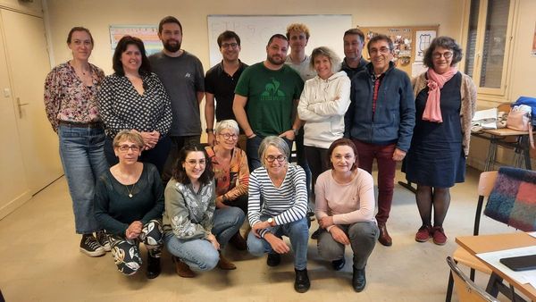 Equipe de santé  du territoire formée pour développer l’éducation thérapeutique « Cœur et corps en équilibre ». 