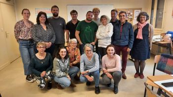 Equipe de santé  du territoire formée pour développer l’éducation thérapeutique « Cœur et corps en équilibre ». 