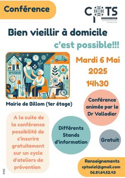 Conférence "Bien vieillir à domicile" 