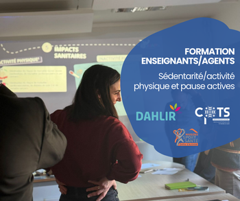 Formation des enseignants à l'importance de la pause active et sensibilisation à la sédentarité