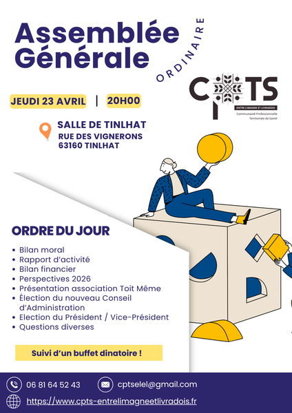 Assemblée générale de la CPTS 🤝