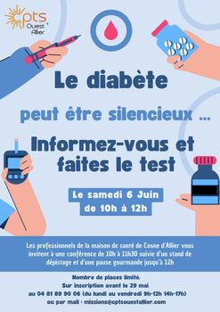 Parlons du diabète à Cosne d’Allier