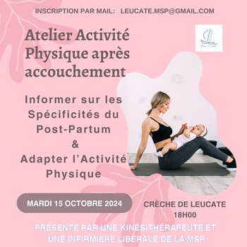 L'activité physique après l'accouchement !