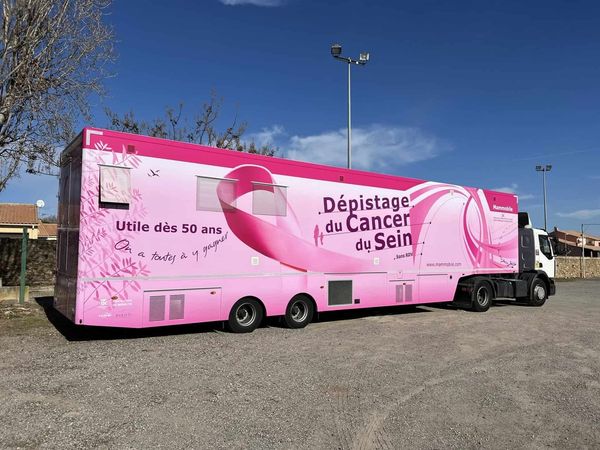 Dépistage organisé du cancer du sein – Le MAMMOBILE à Leucate