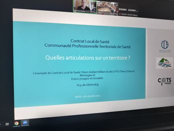 ✨ Présentation de l'articulation entre le CLS Thiers Ambert Billom et la CPTS!