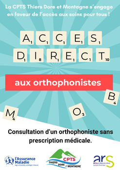 Accès direct aux orthophonistes