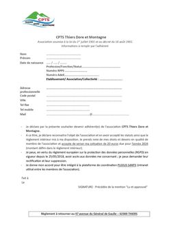 Adhérer à la CPTS