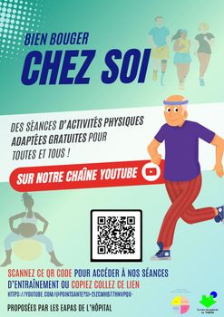 Bien bouger chez soi! 🏃‍♂️🏃‍♀️