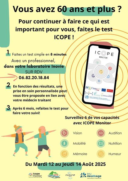 Expérimentation ICOPE à Inovie !