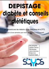 depistage diabete avec conseils diétetiques