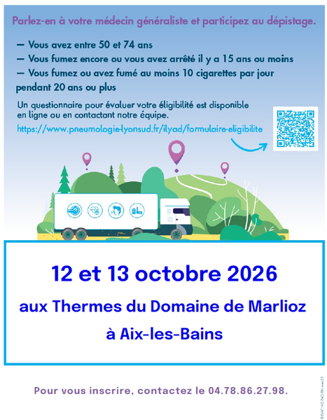 Le Pneumobile revient aux Thermes du Domaine de Marlioz les 12 et 13 octobre 2026 !