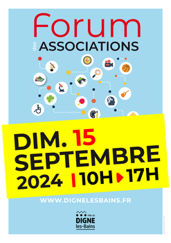 Forum des associations 2024 de Digne-les-Bains