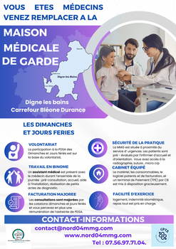 Maison Médicale de Garde à Digne-Les-Bains - Dimanches et Jours Fériés